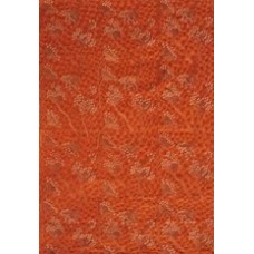 Crewel Rug Retro Red Chain Stitched Wool Rug