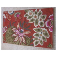Crewel Chainstitched Rug Festival of Colors Multi 