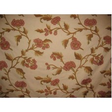 Crewel Fabric Winter Time Pearl Glow Cotton Duck