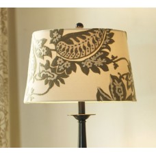 Bella Crewel Embroidered Tapered Lamp Shade