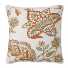 Crewel Pillow Large Vine Cotton Duck