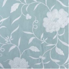 Crewel Fabric Diana French Blue