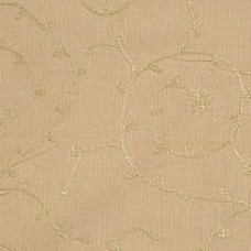 Crewel Fabric Parlor Gold Cotton