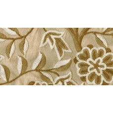 Crewel Fabric Purna Natural Cotton