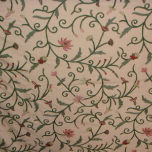 Crewel Fabric Tech Desert Sand Cotton Duck