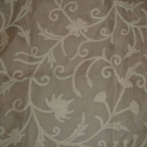 Crewel Fabric Tech Classic White Silk Organza