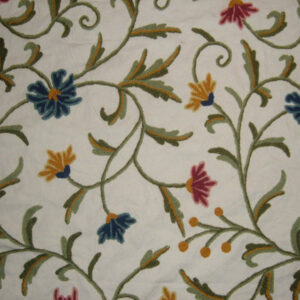 Crewel Fabric Tech Pearl Glow Cotton Duck