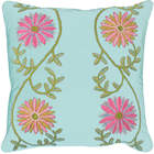 Crewel Pillow Windsor Multi Cotton Duck