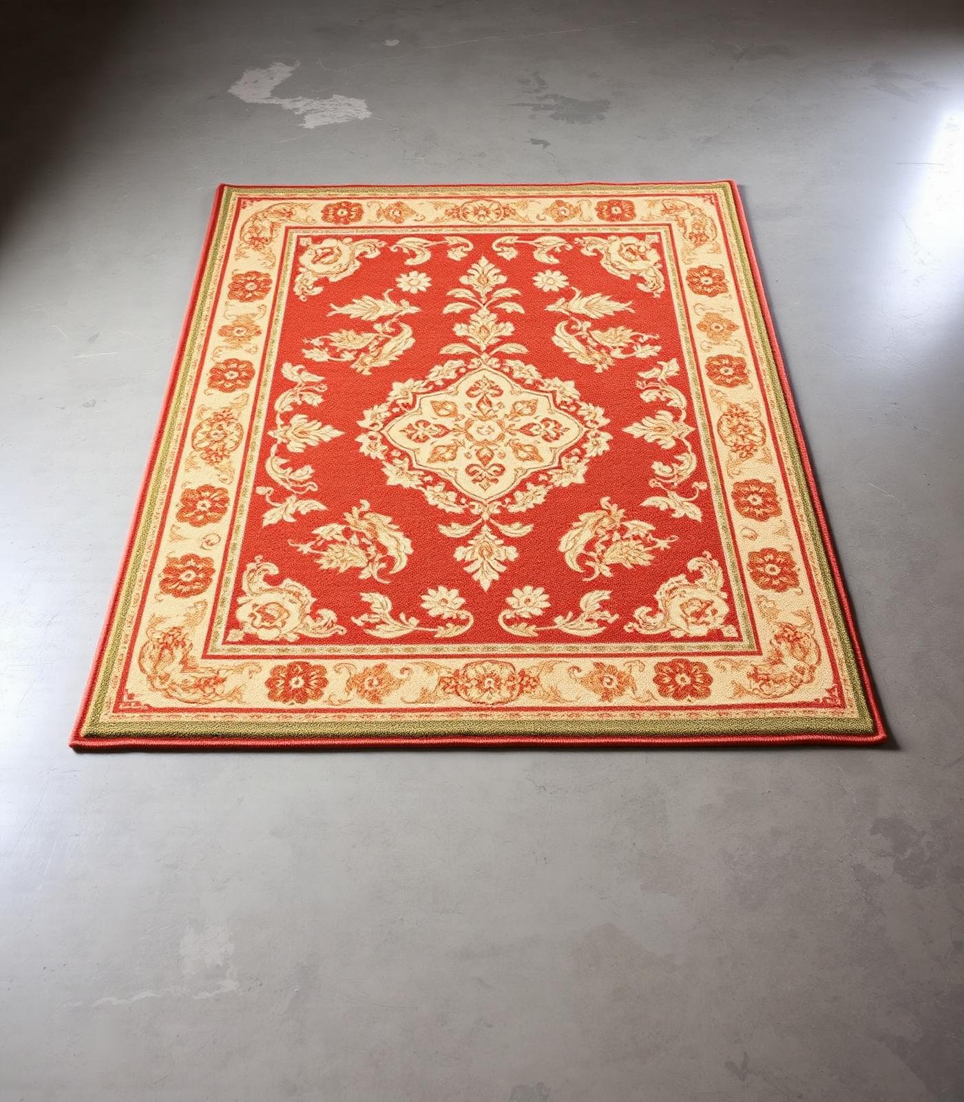 Intricate Crewel Accents & Rug Curation