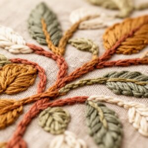 Crewel Drape Burlap Damask Jute