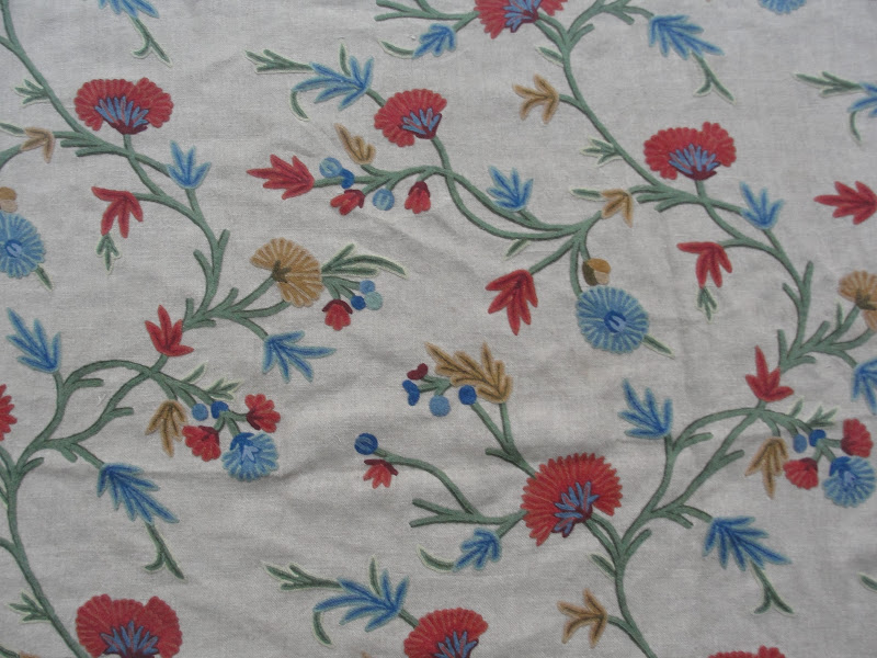 Crewel fabrics