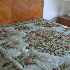 Crewel Bedding Mahal Sweet Talk Silk Organza Quilt