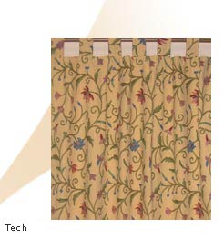 Crewel Drape Tech Desert Sand Cotton Duck