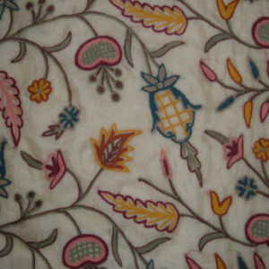Crewel Fabric DeDar Raw Silk Organza
