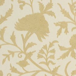 Crewel Fabric Tree of Life Tone on Tone Cotton Duck
