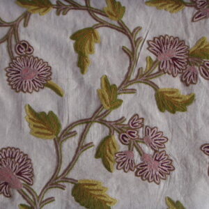 Crewel Fabric Winter Time Sweetpine Cotton