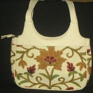 Crewel Prime Flower Sweet Pine Tote