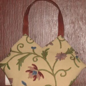 Crewel Handbag Tech Sand Dune Cotton