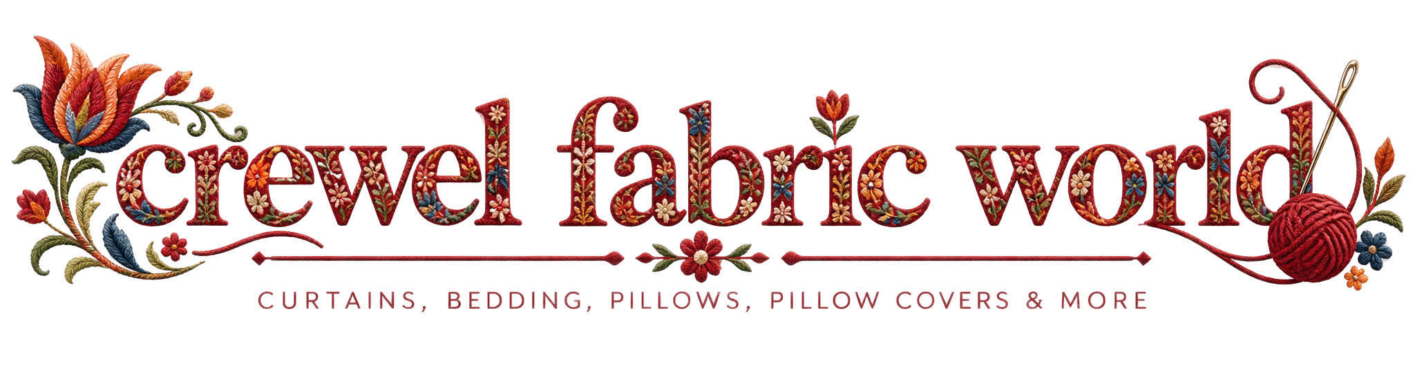 Crewel Fabric World